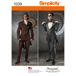 Simplicity Pattern 1039 Men's Cosplay Costumes