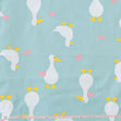 Sweety Twills Fabric, Ducks Mint- Width 160cm