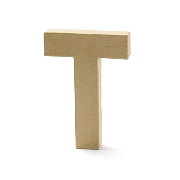 Paper Mache Letter, T - 8 inch – Lincraft