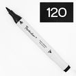 Thiscolor Double Tip Fabric Marker, 120 Black