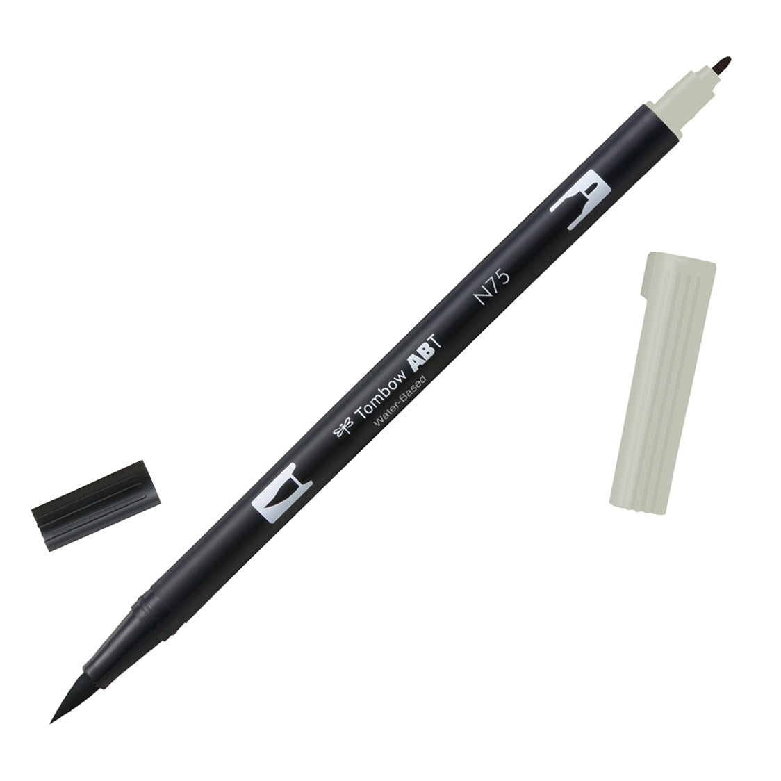 Tombow Dual Brush Pen, N75 Cool Gray 3 – Lincraft