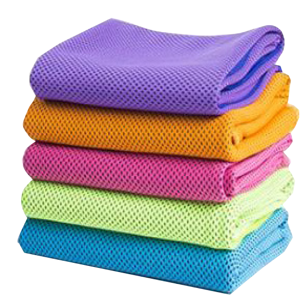 Gym Cooling Towels, Assorted Colours- 100x30cm