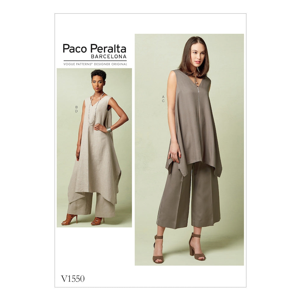 Vogue Pattern V1550 A5 (6-8-10-12-14)