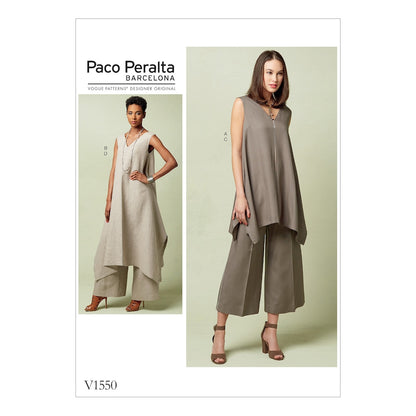 Vogue Pattern V1550 A5 (6-8-10-12-14)