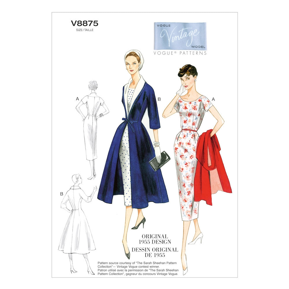 Vogue Pattern V8875 B5 (8-10-12-14-16)