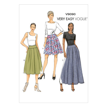 Vogue Pattern V9090 A5 (6-8-10-12-14)