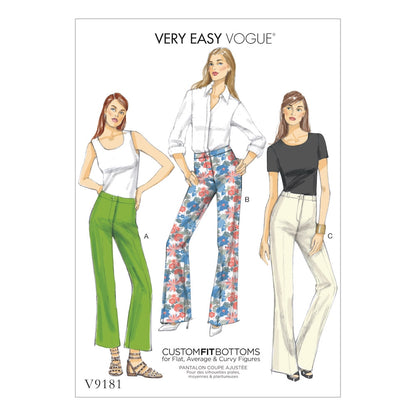 Vogue Pattern V9181 A5 (6-8-10-12-14)