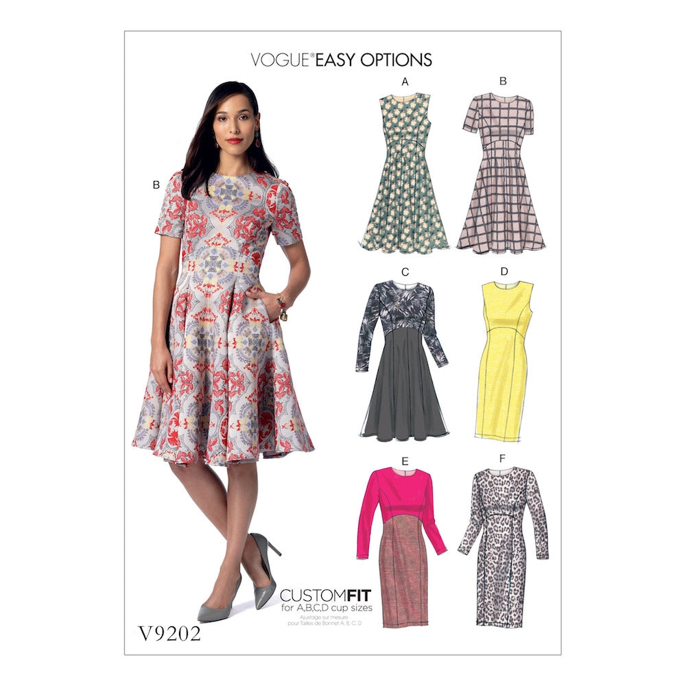 Vogue Pattern V9202 A5 (6-8-10-12-14)