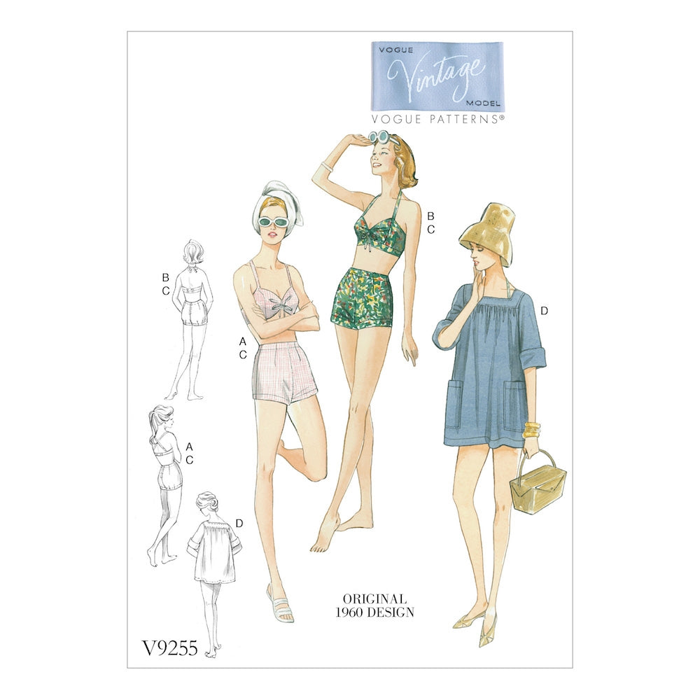 Vogue Pattern V9255 A5 (6-8-10-12-14)