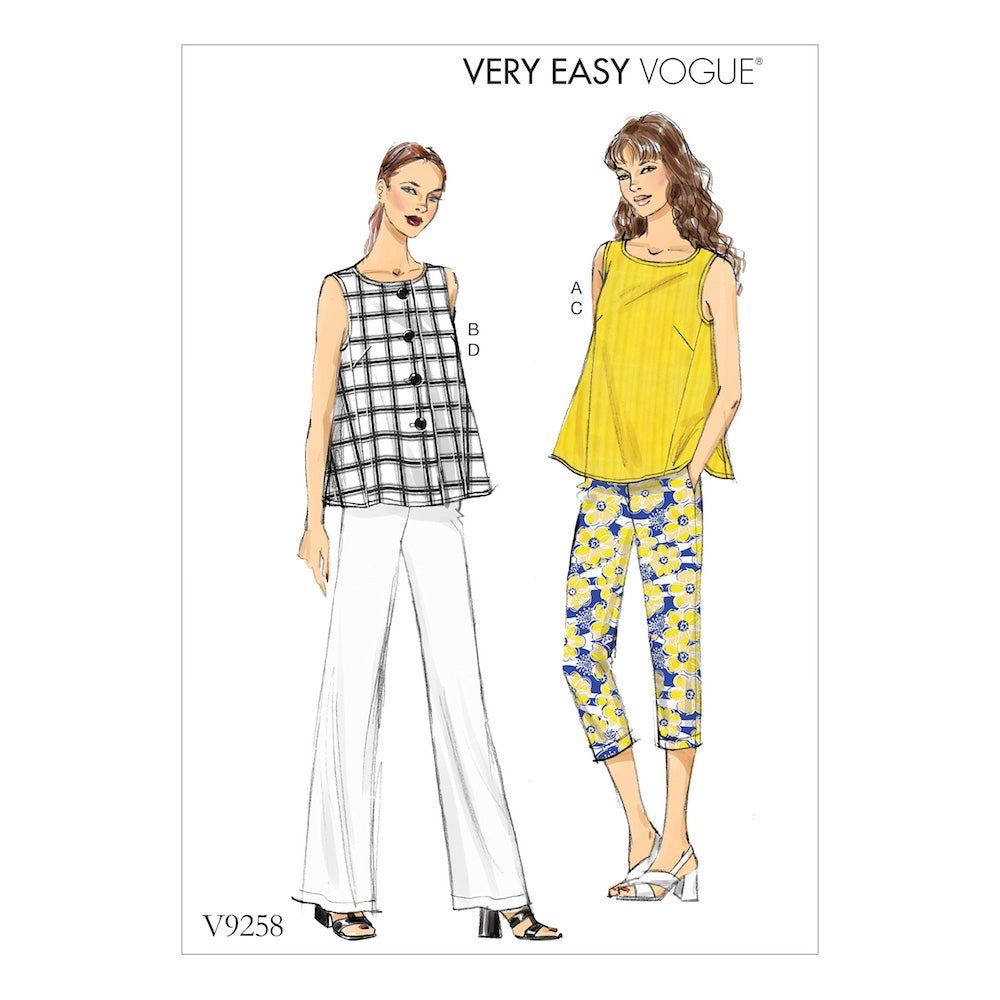 Vogue Pattern V9258 B5 (8-10-12-14-16)