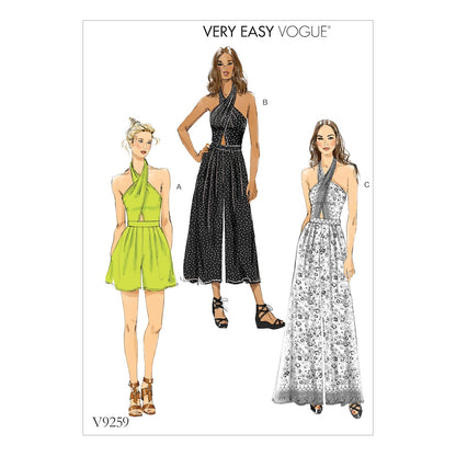 Vogue Pattern V9259 A5 (6-8-10-12-14)