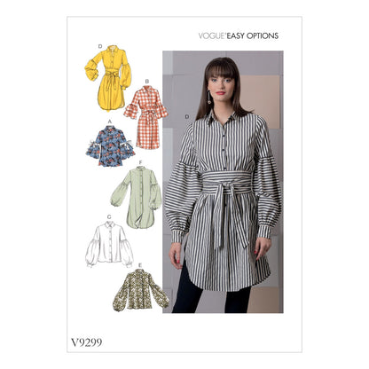 Vogue Pattern V9299 A5 (6-8-10-12-14)