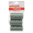 Valuepak 3x500m Thread, Grey- 3pk