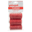 Valuepak 3x500m Thread, Red- 3pk