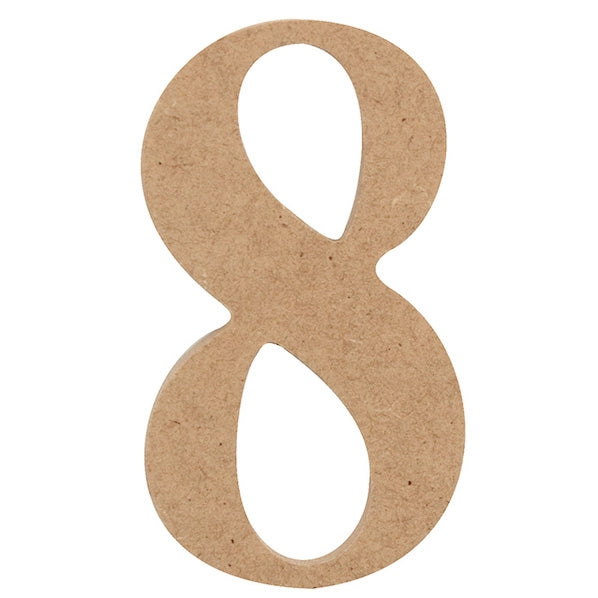 Arbee Wooden Number 8