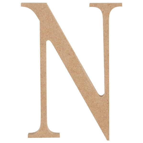 Arbee Wooden Letter N