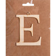 E Large Plywood Letter- 8cm