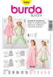 Burda Pattern 9460 Girls Dress & Jumpsuit